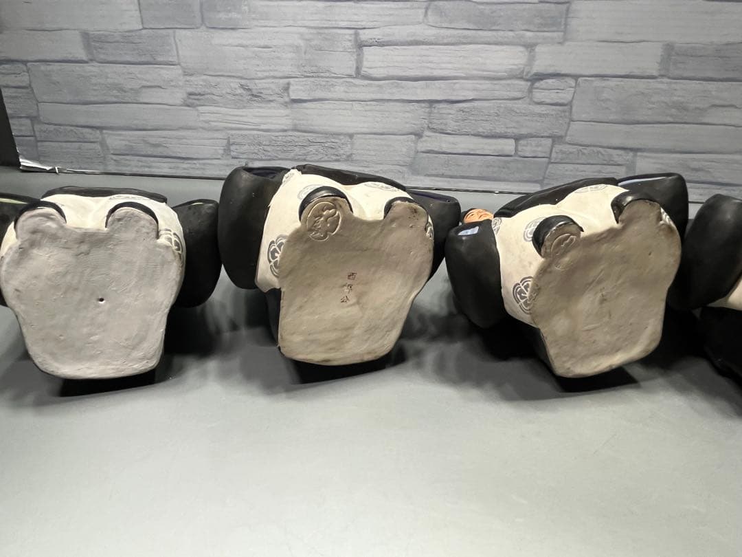 希少！昭和初期　堤人形　10体　明治節人形　雛人形　土人形