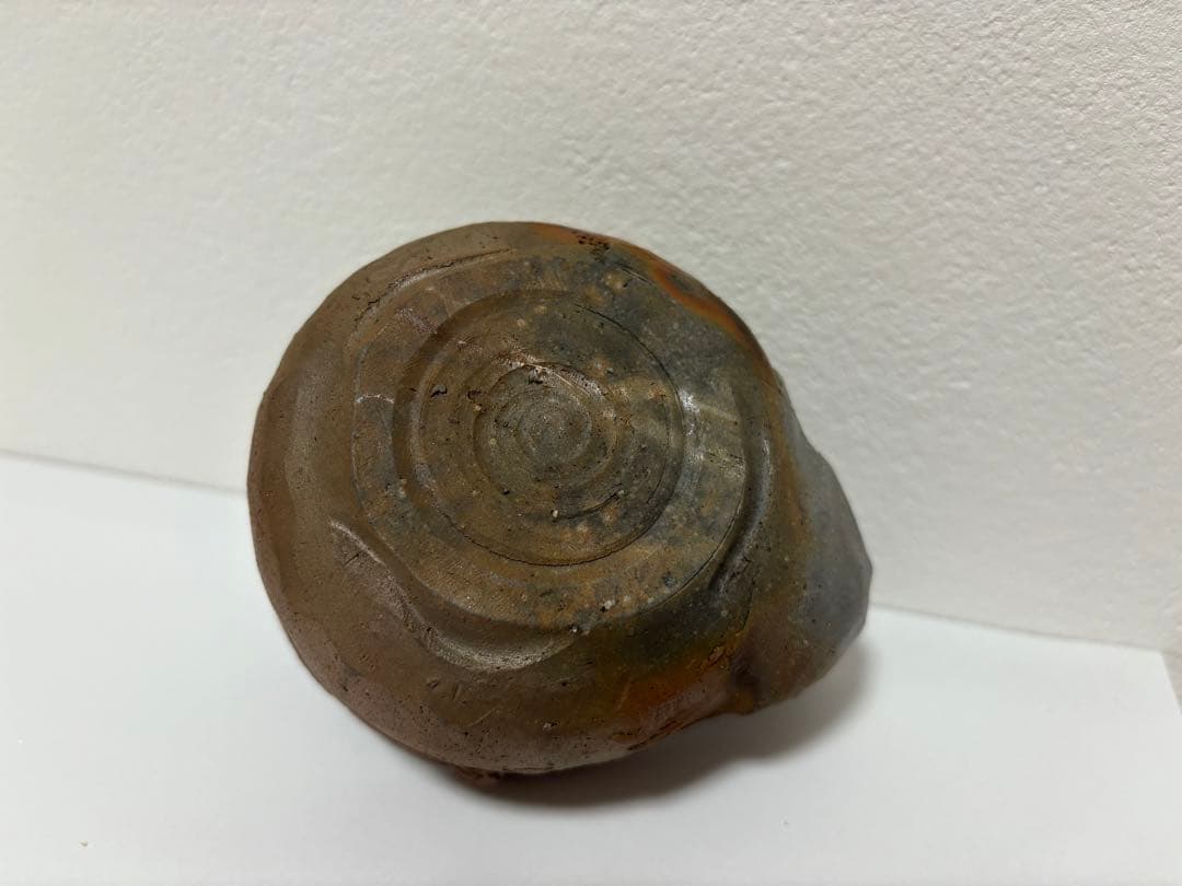 ⑦備前焼 宝瓶  宝瓶セットぐい呑 湯呑み 酒杯 湯冷まし 手びねり 登り窯 竹