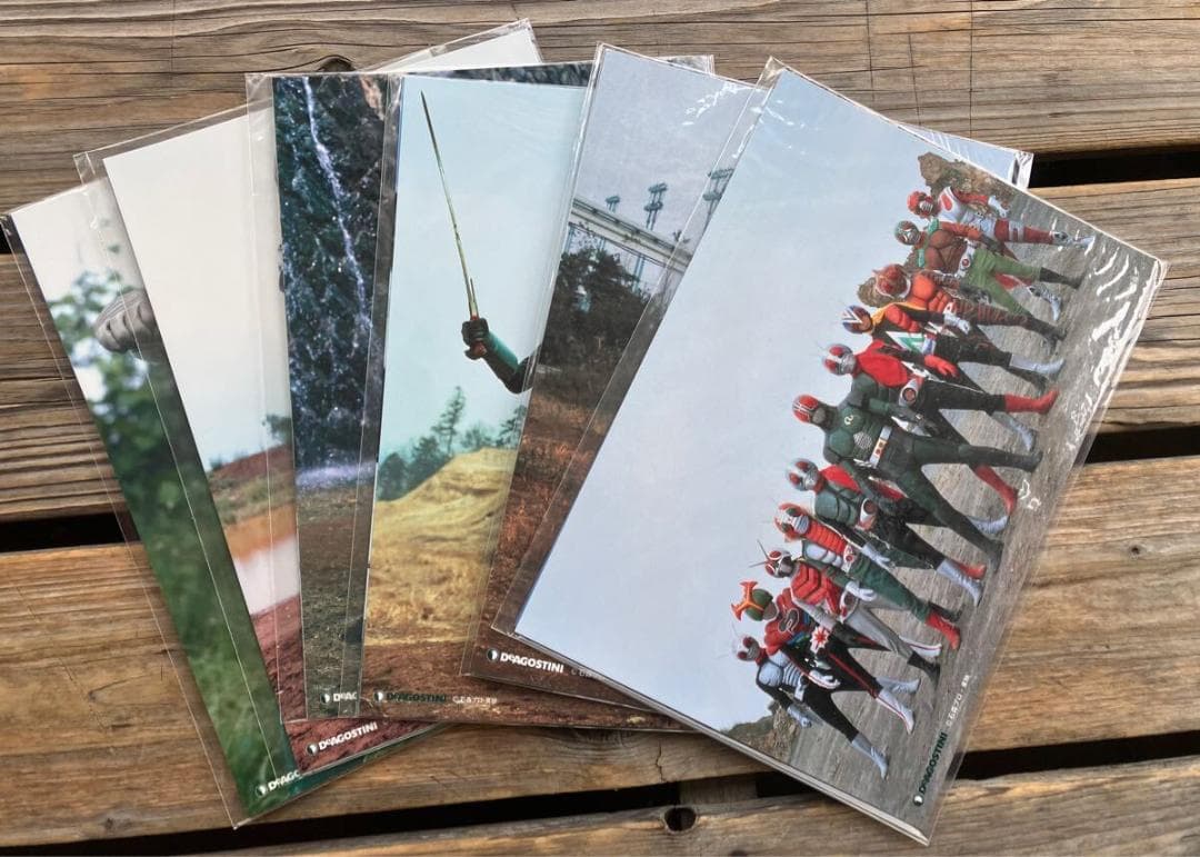 送料込　週刊仮面ライダーオフィシャルデータファイル全125冊＋索引号おか特典完備