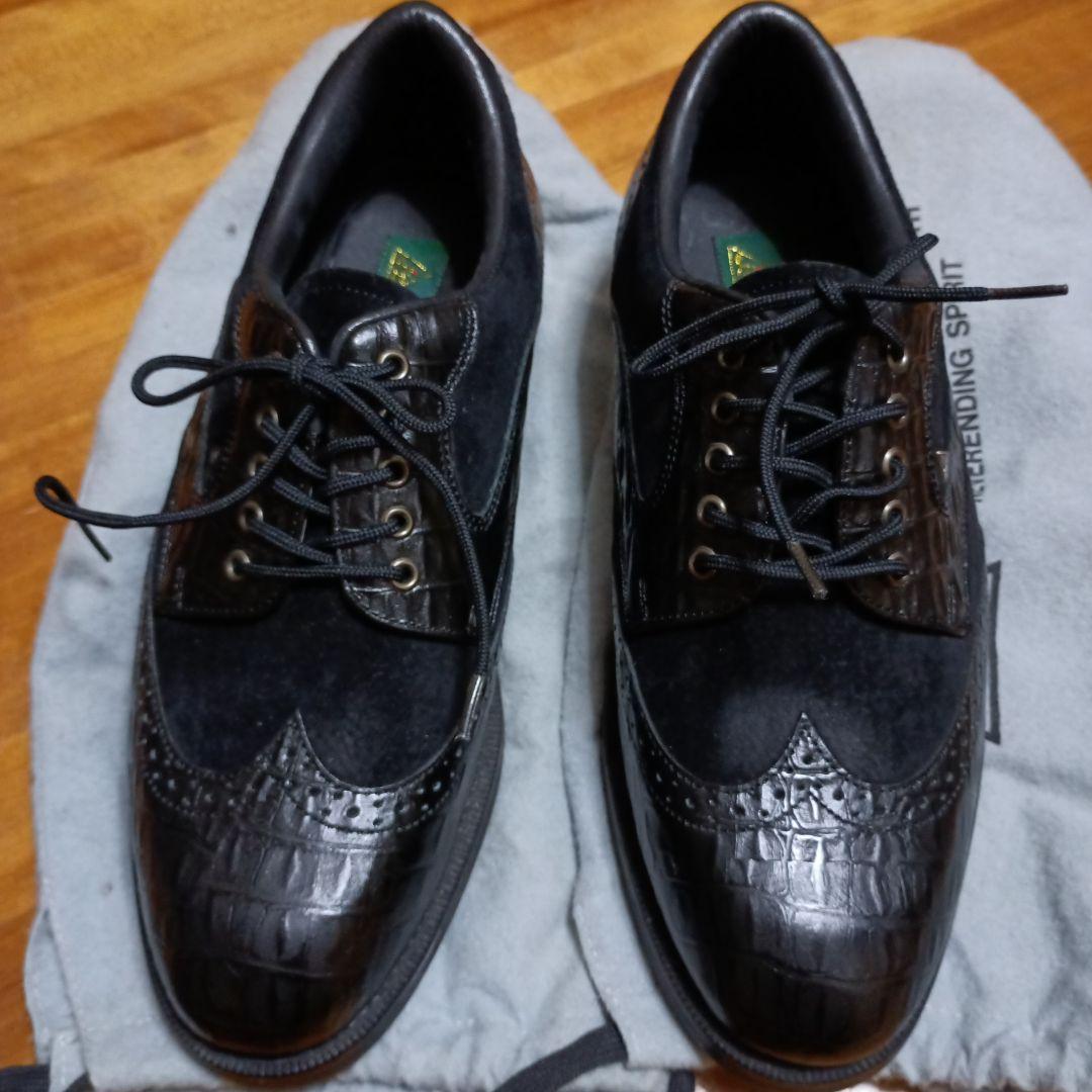 J’sウィングチップ ゴルフシューズ ブラック