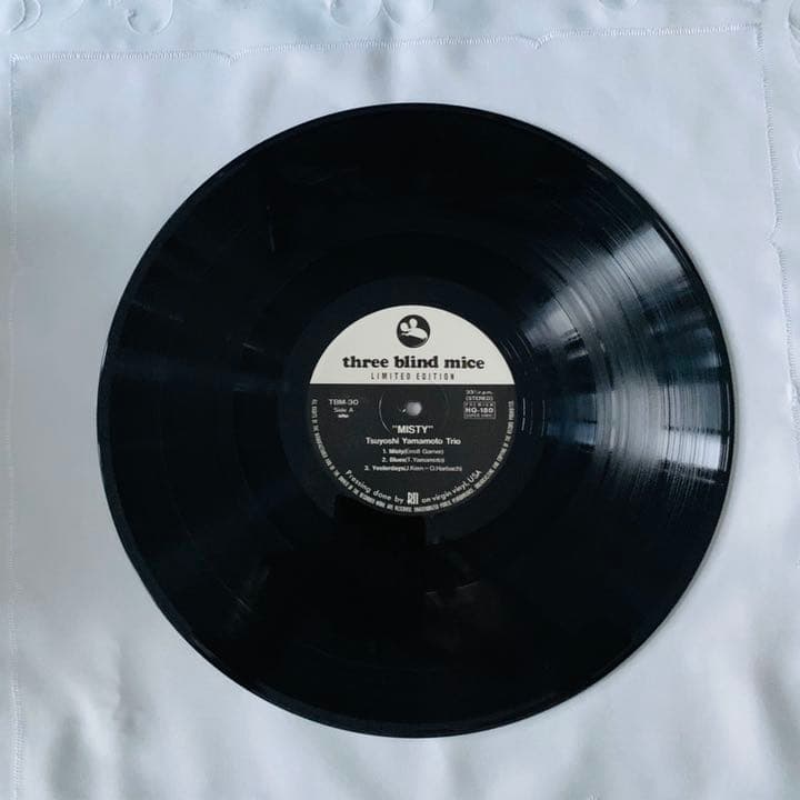 【ＬＰ盤面良好】完全限定版　山本剛　ミスティ　TBM-30