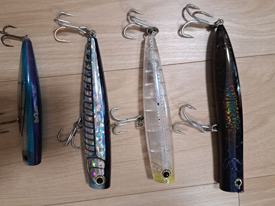 ポッパー　フック付き　バラ売り可　ダックダイブ　ポップクイーン　フィードポッパー