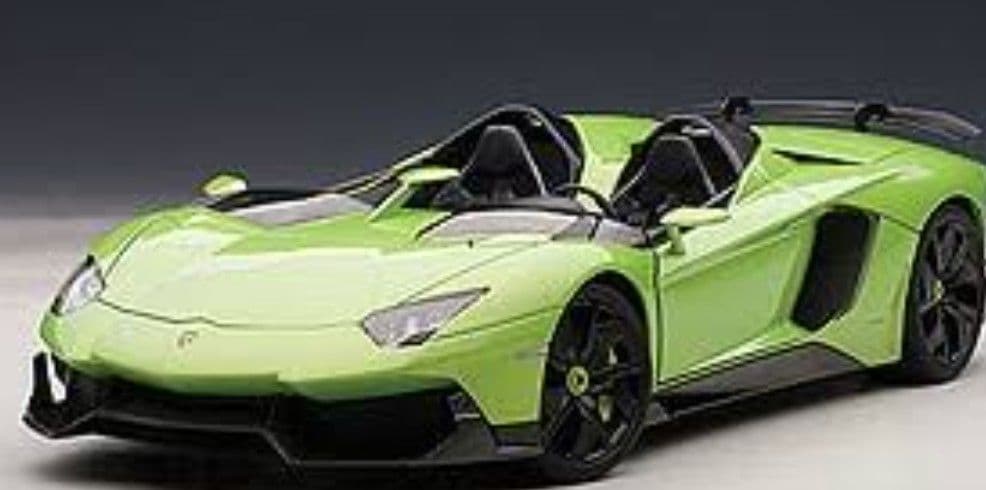 1/18 ミニカー オートアート ランボルギーニ アヴェンタドール J グリーン
