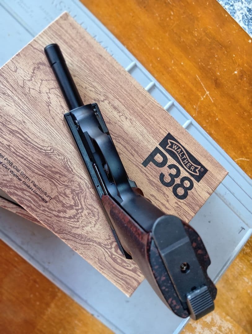 マルゼン P38 ガスガン ABS樹脂製安全出力基準適合製品ＪＡＳＧ