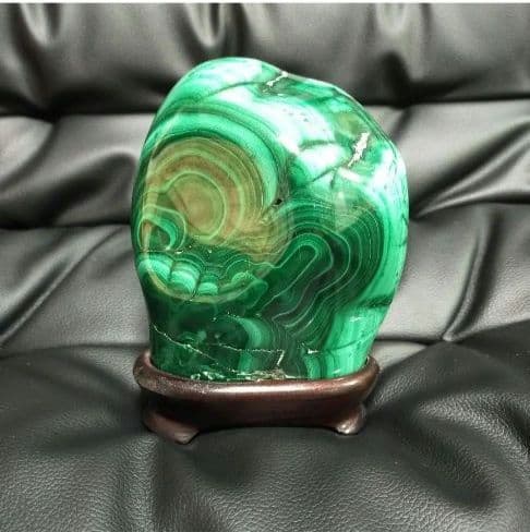 マラカイト 孔雀石 原石 鑑賞石 骨董 石 宝石