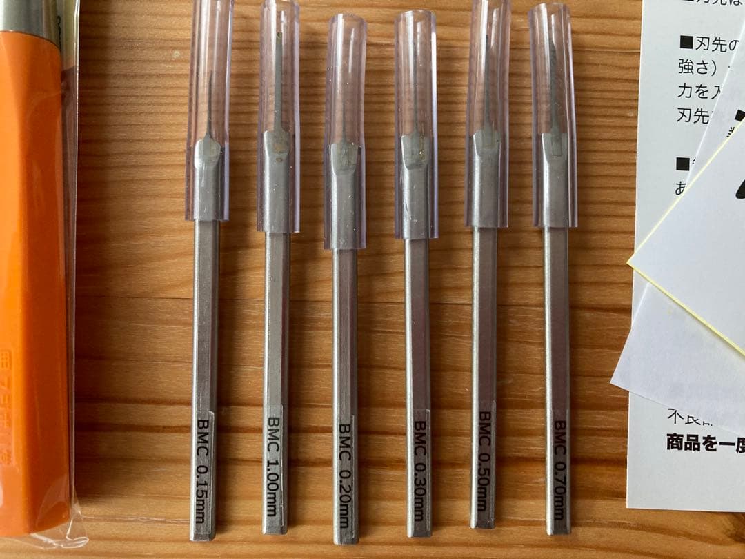 【新品未使用】新お試しセット　BMCタガネ６本セット