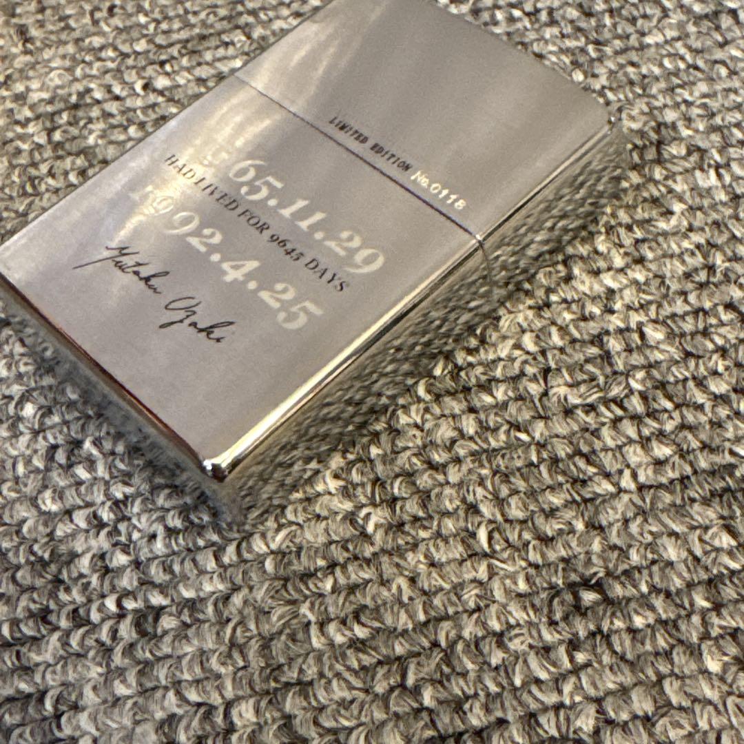 尾崎豊Limited Edition No入りフィギュア & Zippo