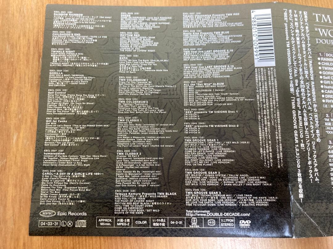 【完全生産限定品】 TM NETWORK WORLD HERITAGE