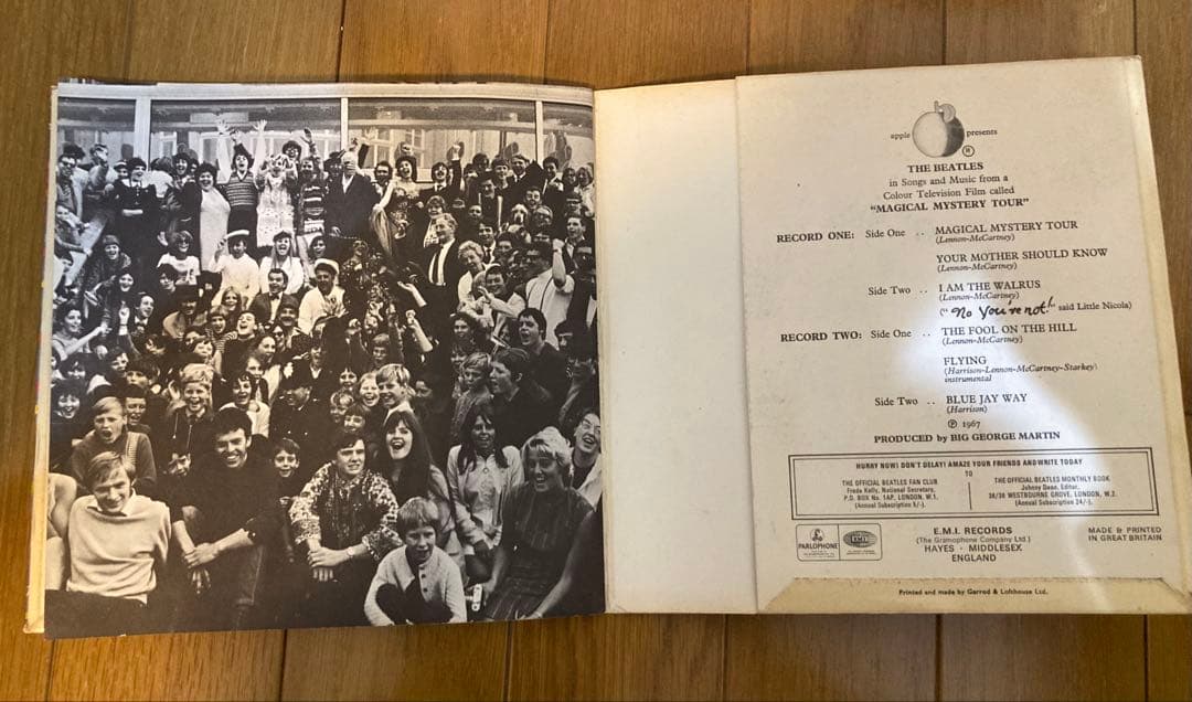 稀少UKオリジナルMono轟音マジカルミステリーツアーBeatlesレコード