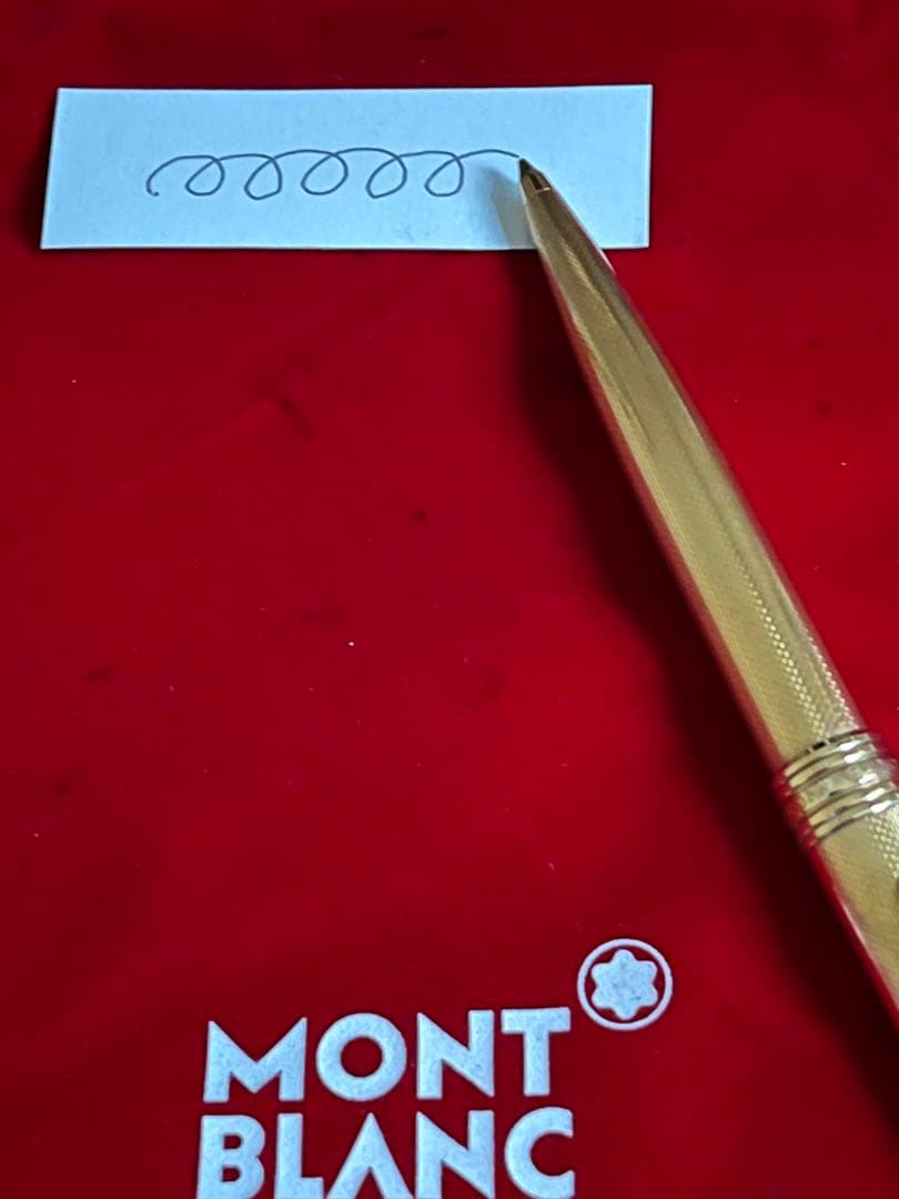 モンブランボールペン マイスターシュテュック ソリテール ゴールド❗️綺麗‼️