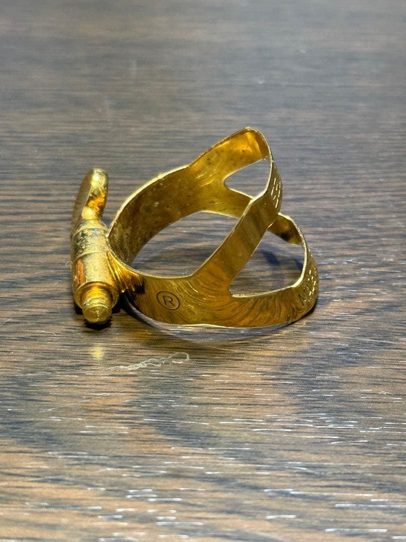 【ソプラノ用】SELMER リガチャー 金メッキ