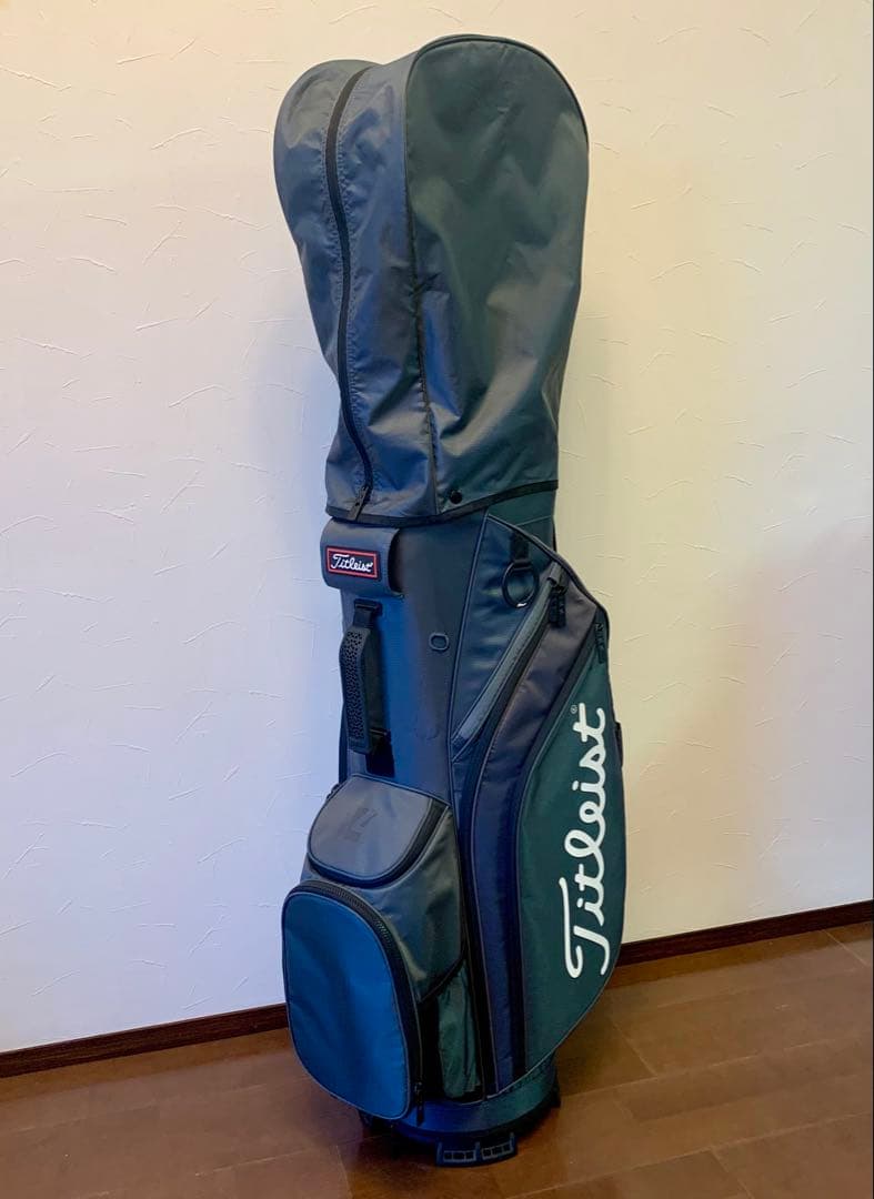 ★良品 タイトリスト TITLEIST カート14キャディバッググレー