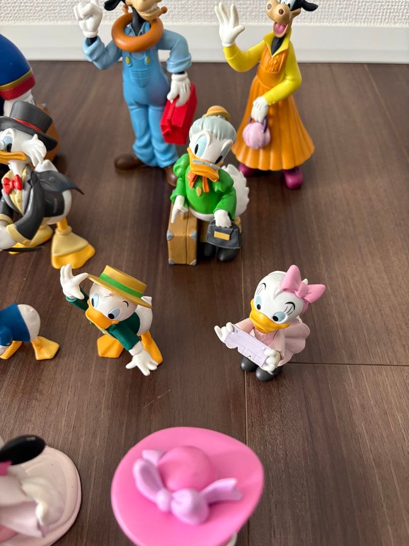 【超希少】レトロディズニーミッキー&フレンズフィギュア24体まとめ売りセット