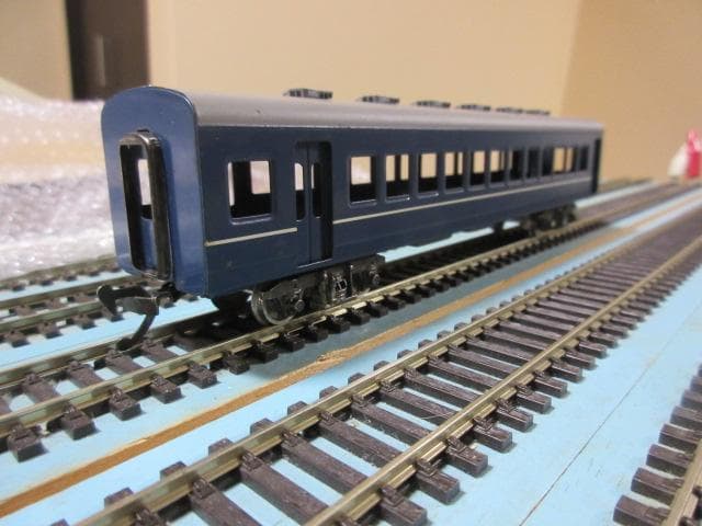 ミニ ブルートレイン列車セット（HOゲージ） （金属製/カツミ・エンドウ製品）