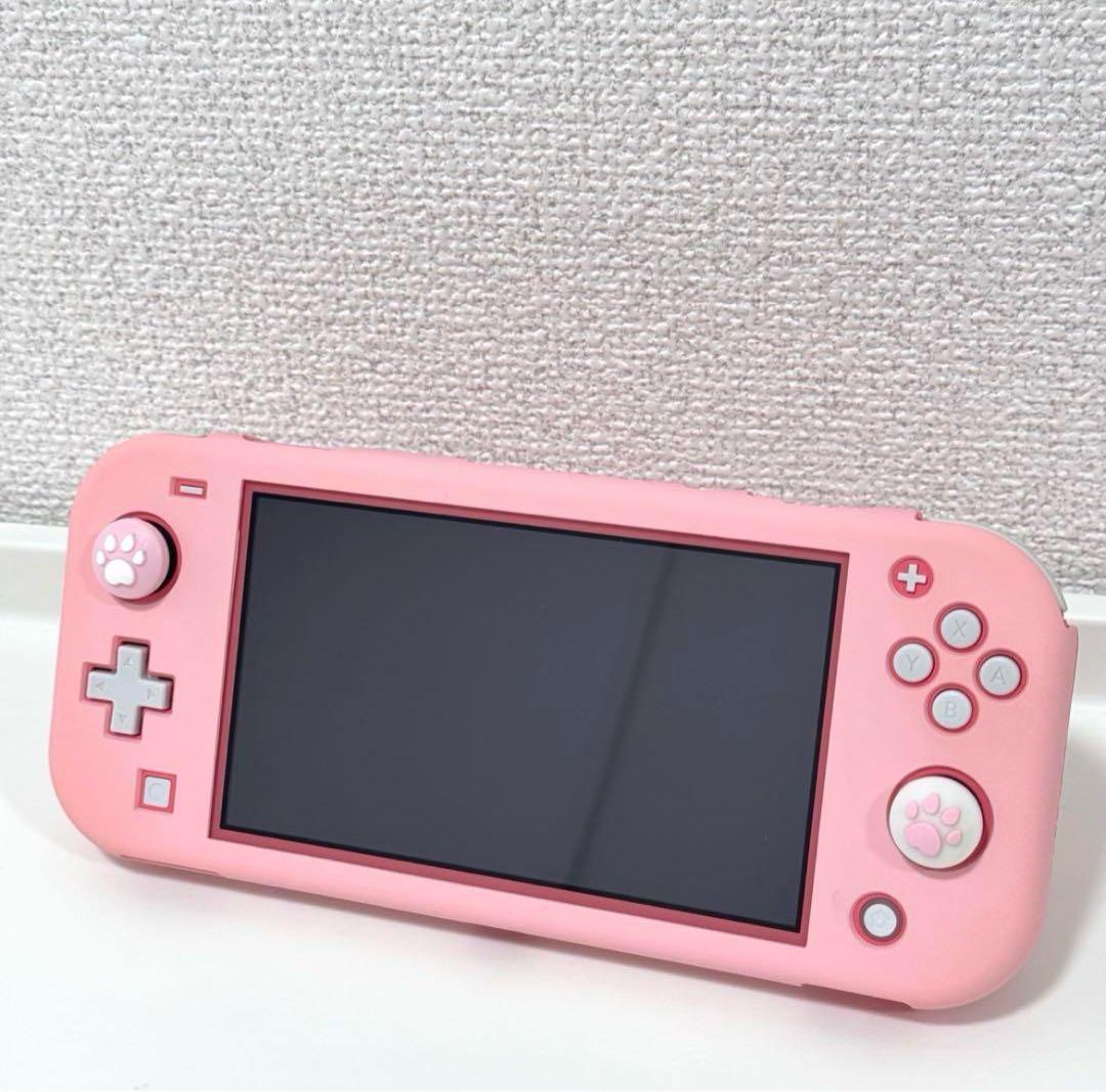 Nintendo Switch Lite本体・あつ森ソフト・充電器・ケースセット