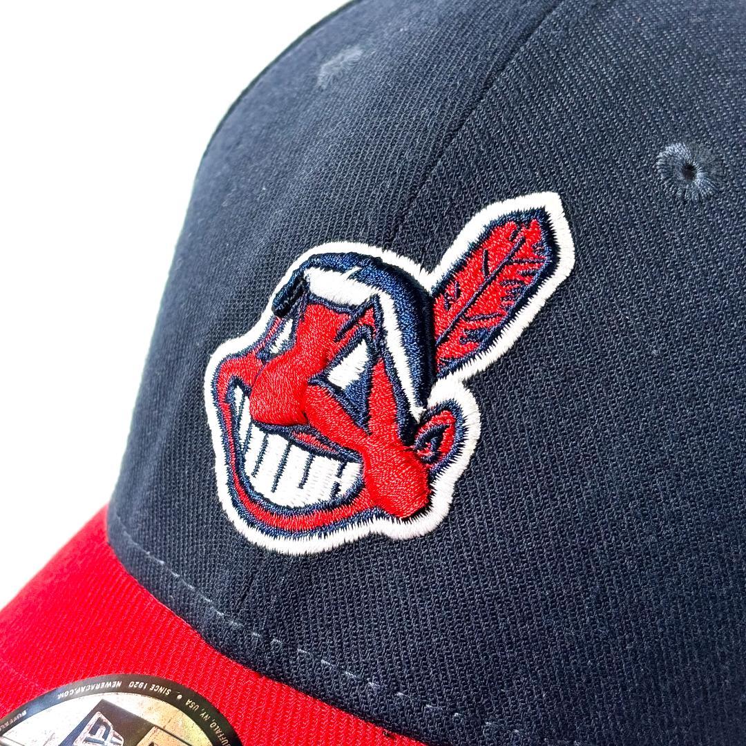 NEW ERA インディアンス ガーディアンズ ワフー酋長 キャップ