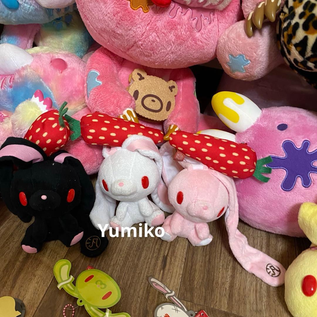 稀少汎用うさぎグルーミー チャックスGP ぬいぐるみキーホルダー