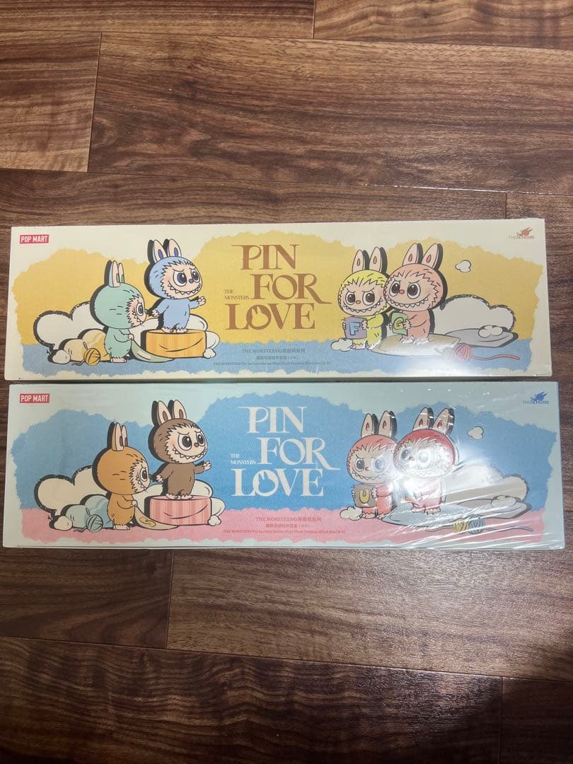 正規品ポップマート ザ モンスターズ ピン フォー ラブ シリーズ ぬいぐるみ