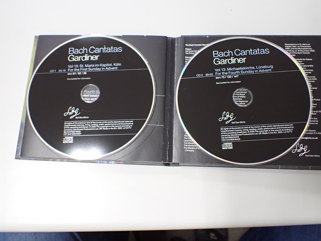 J. E. Gardiner バッハ：カンタータ集Vol.13【中古CD】