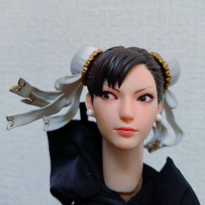 CAPCOM.1/6.春麗.[暗殺者(黒ver)]眼球可動!12/25迄の出品!