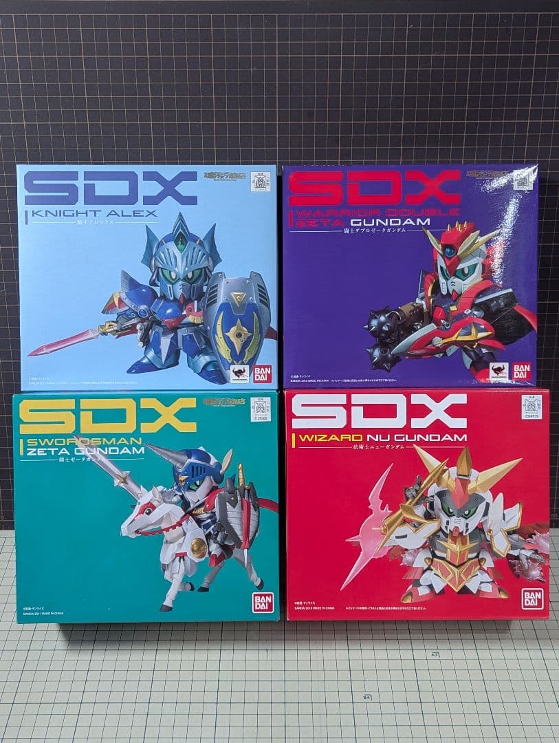 【春分の日！】SDXアルガス騎士団4点セット