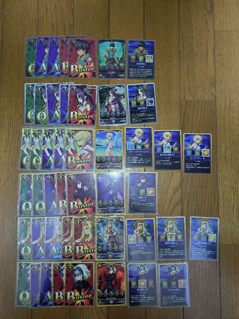 FGO Fate/Grand Order duel フィギュア.カード.マップ