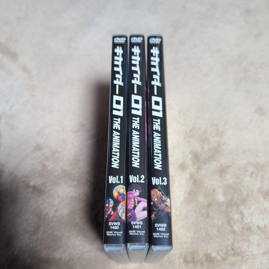 キカイダー01 THE ANIMATION Vol.１〜３（３巻セット）