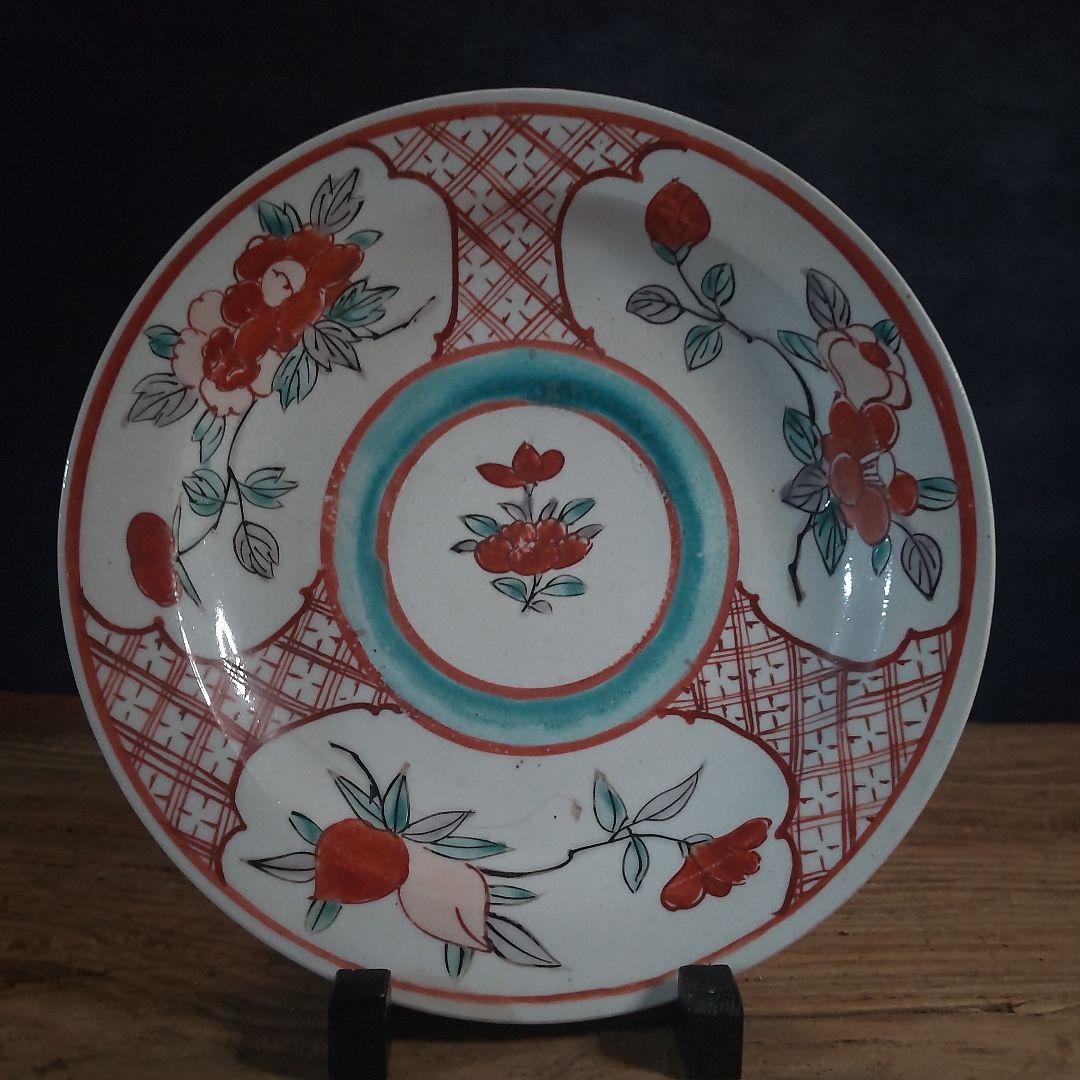 古伊万里、色絵、くらわんか、皿