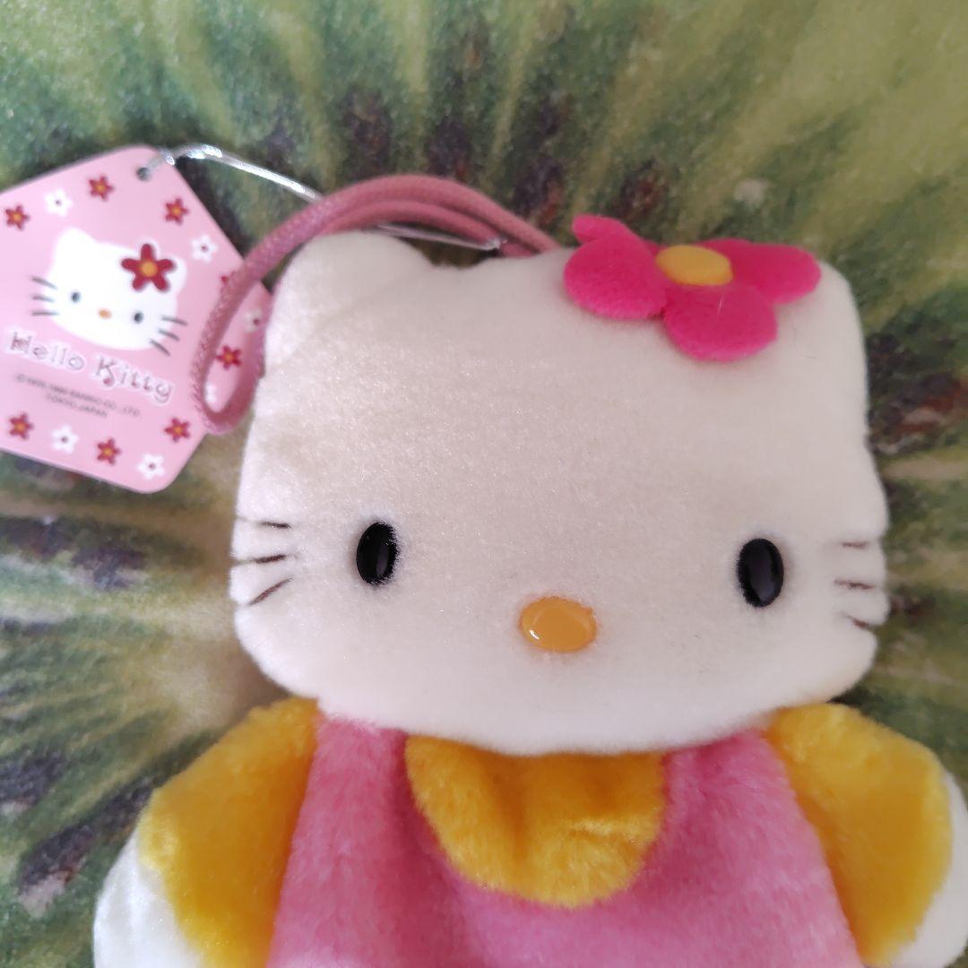 レア　希少　平成レトロ　1999年 キティ　ぬいぐるみ小物入れ　日本限定