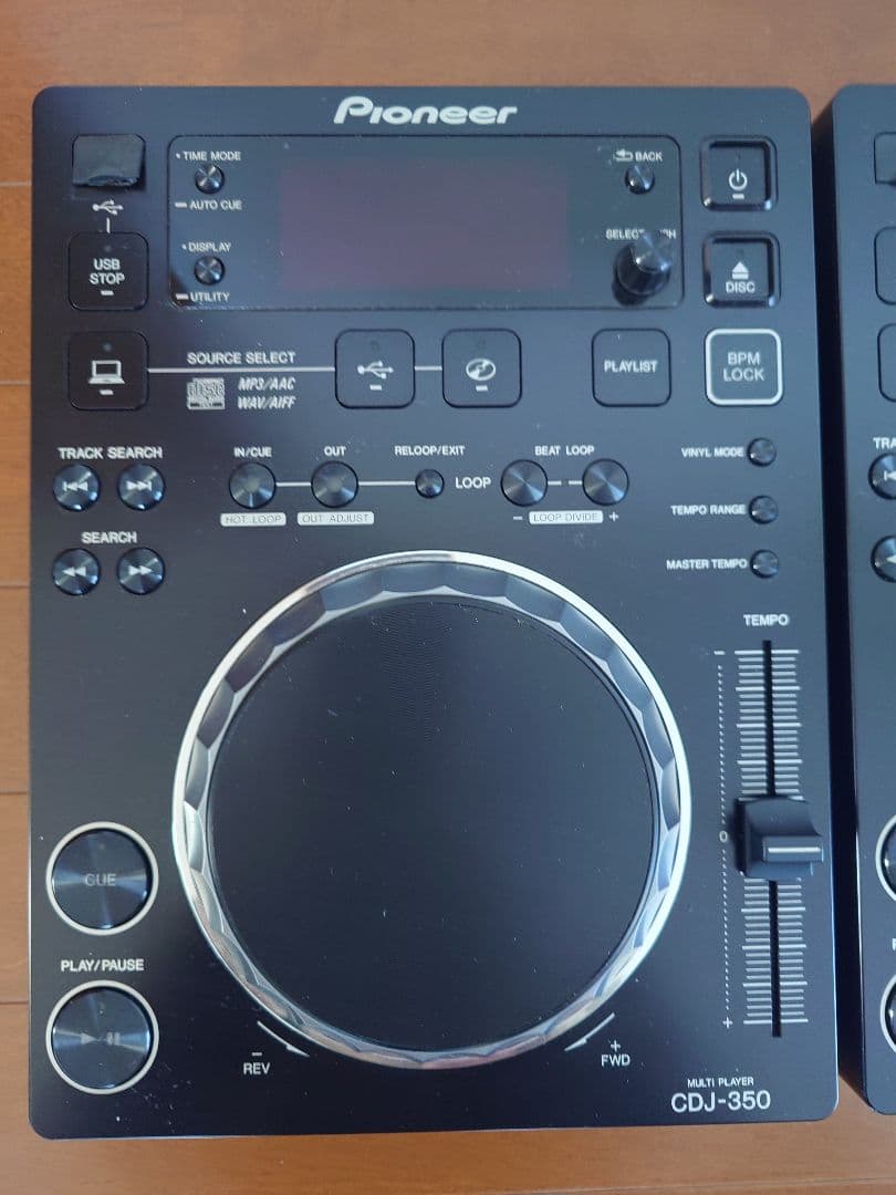 Pioneer CDJ-350 2台セット【動作確認済】