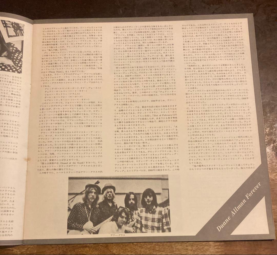 ◾️高音質国内オリジナル白ラベルプロモ盤■THE ALLMAN BROTHERS