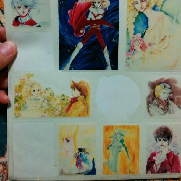 売れました。萩尾望都さんのシール