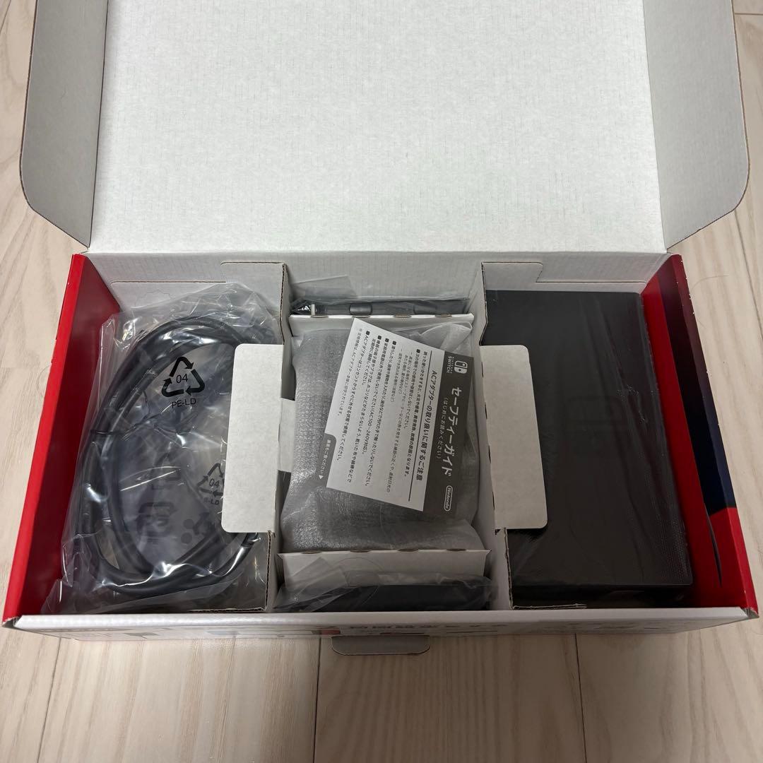 動作確認済　Nintendo Switch 本体　付属品完備　128GBSD付き