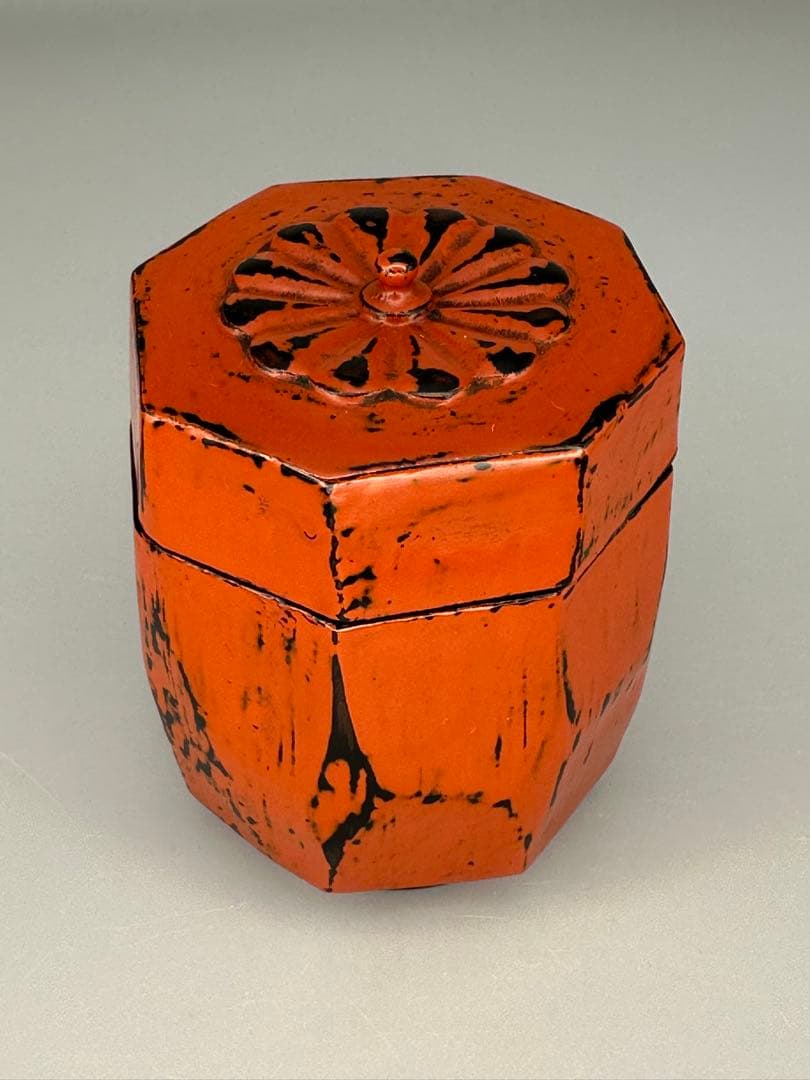 オルテンシア茶道具　棗　村瀬治兵衛　八角茶器