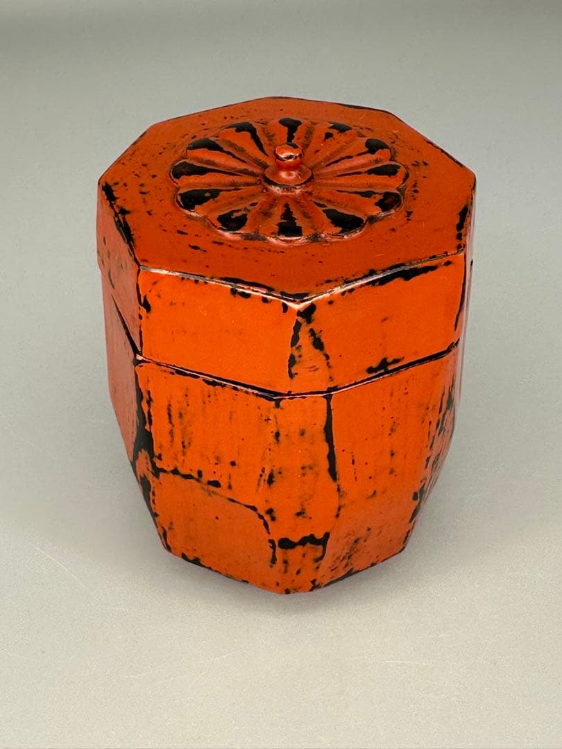 オルテンシア茶道具　棗　村瀬治兵衛　八角茶器