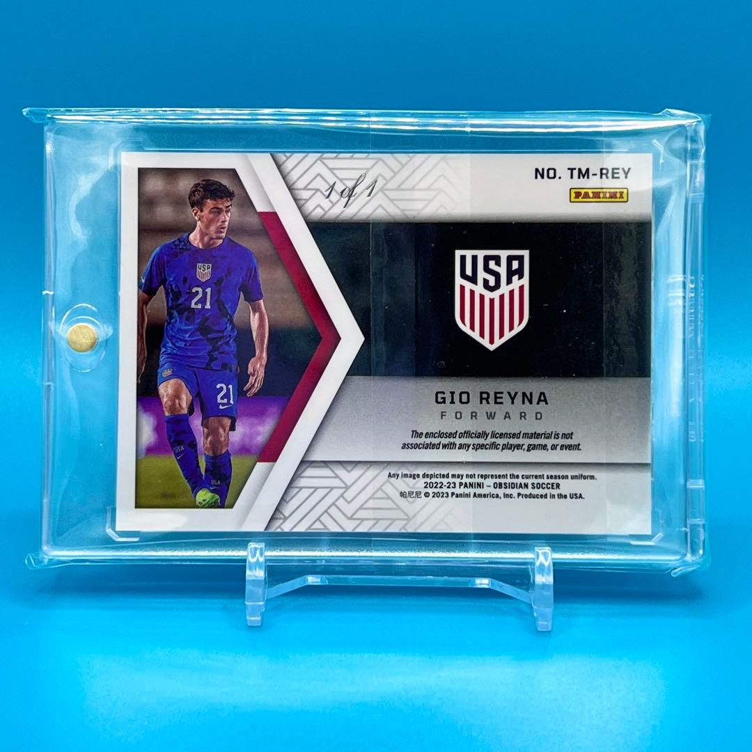 世界1枚限定！PANINI 1of1 REYNA レイナ ジャージカード