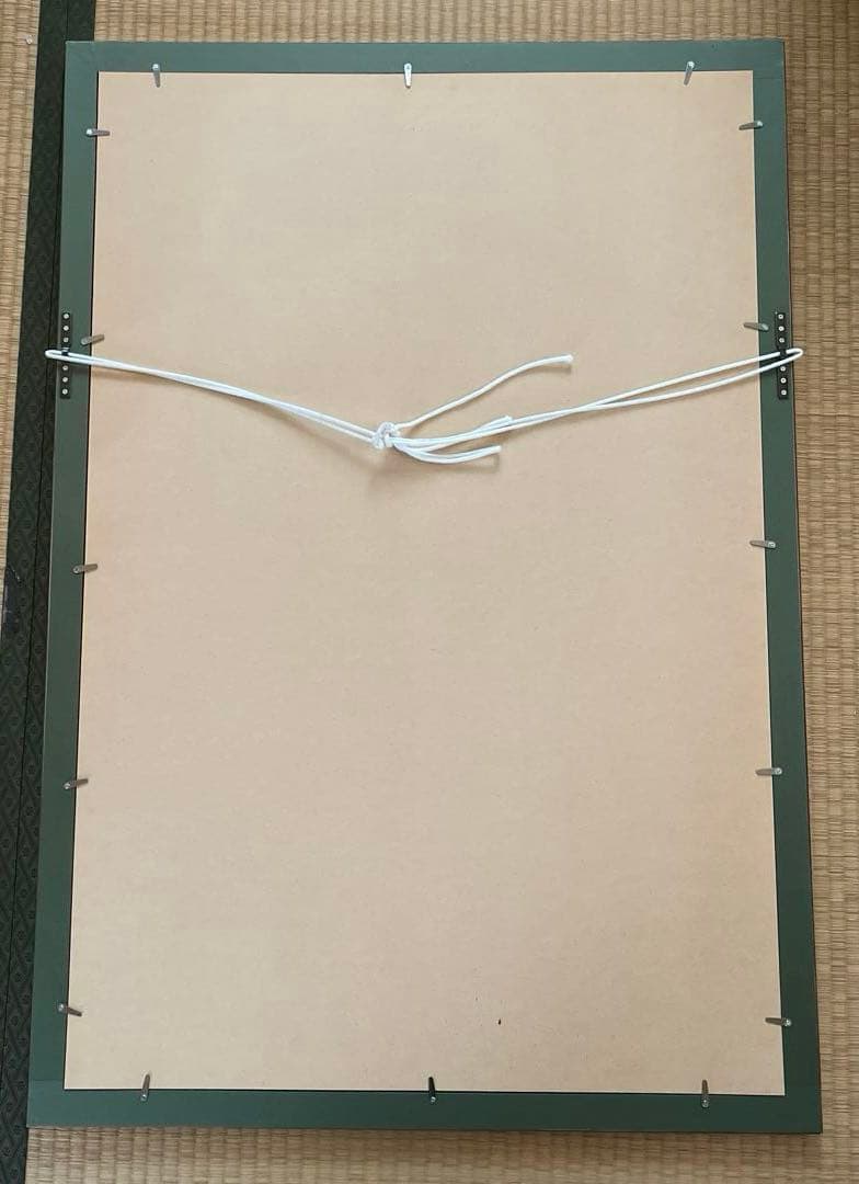 観音菩薩 金箔 絵画 73cm x 106cm（額サイズ）