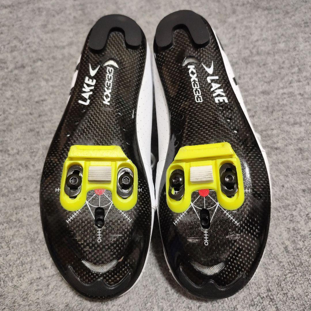 極美品　40.0　LAKE KX333　シューズ　競輪　レイク　サイクルシューズ