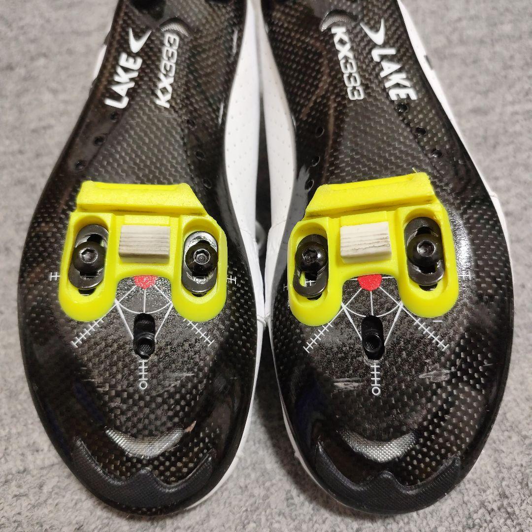 極美品　40.0　LAKE KX333　シューズ　競輪　レイク　サイクルシューズ