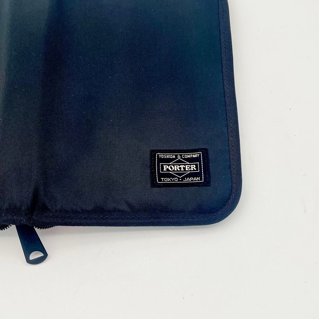 極美品 PORTERタンカー システムバインダー Kindle ケース 手帳 黒
