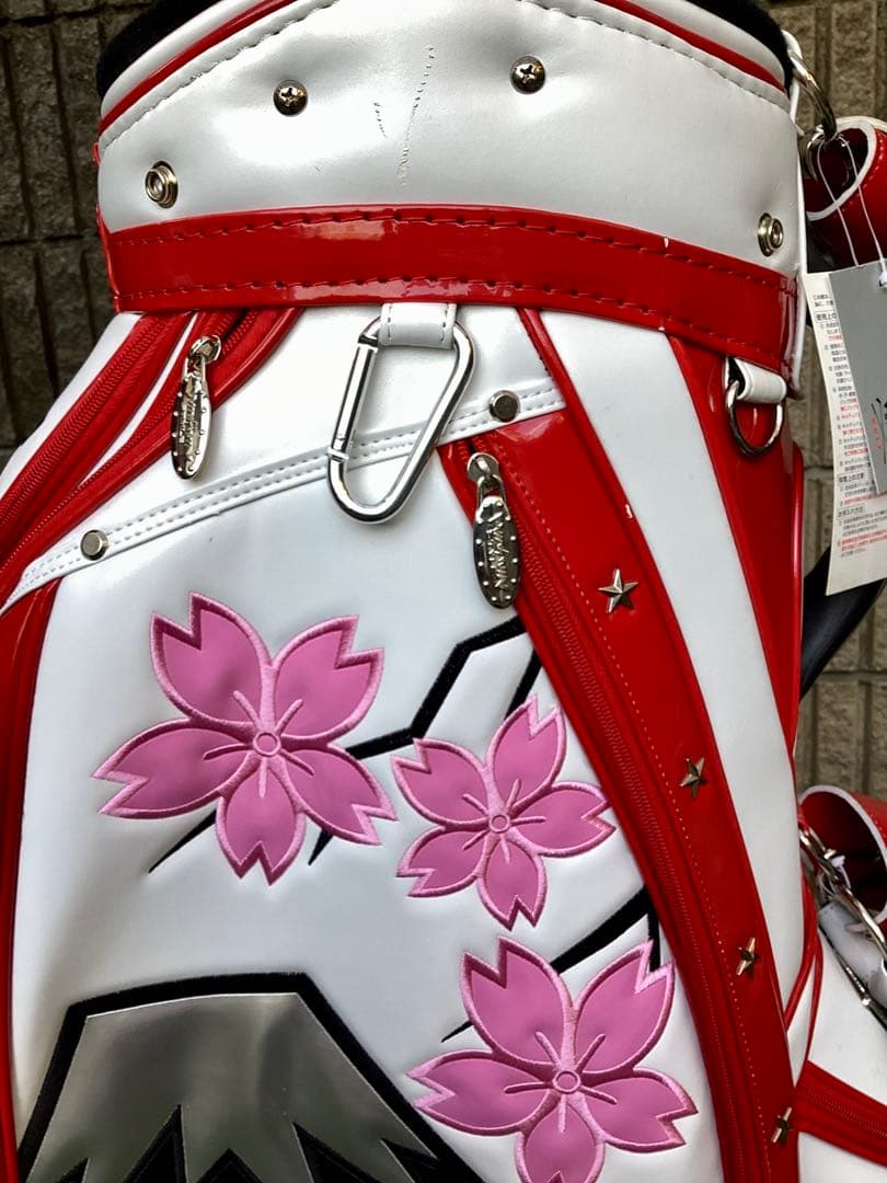 訳ありウィンウィンスタイル日本一キャディバッグ タグ付き未使用品