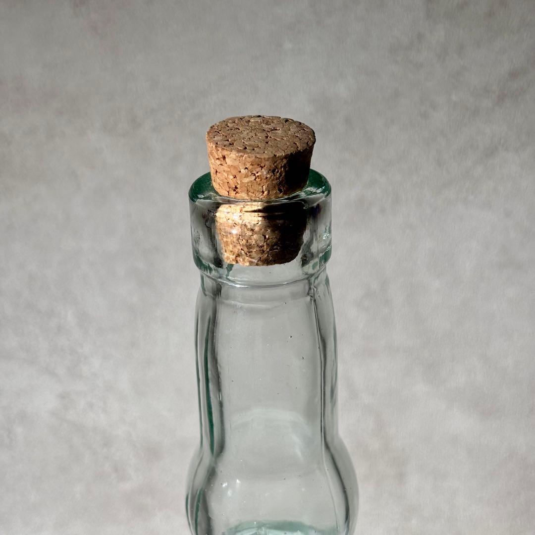 手に包まれたガラス瓶 ミッドセンチュリー ポストモダン ヴィンテージ