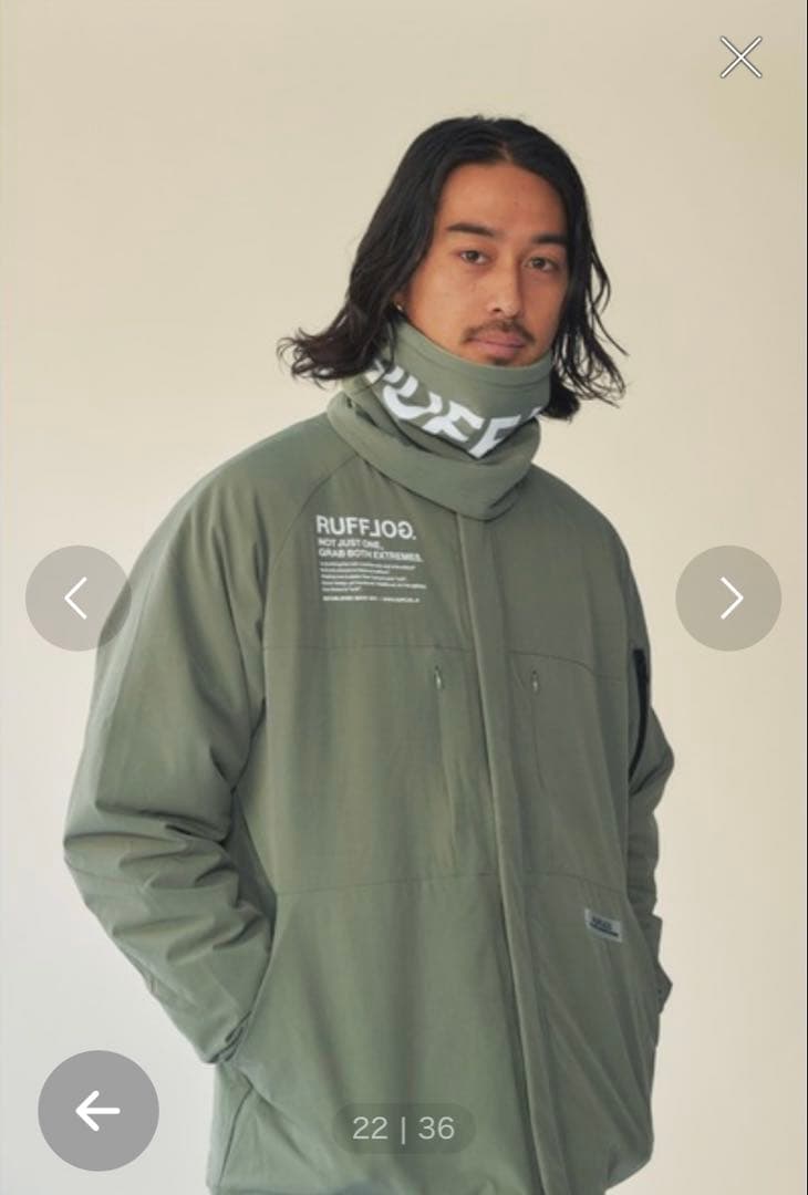 RUFFLOG ジャケット