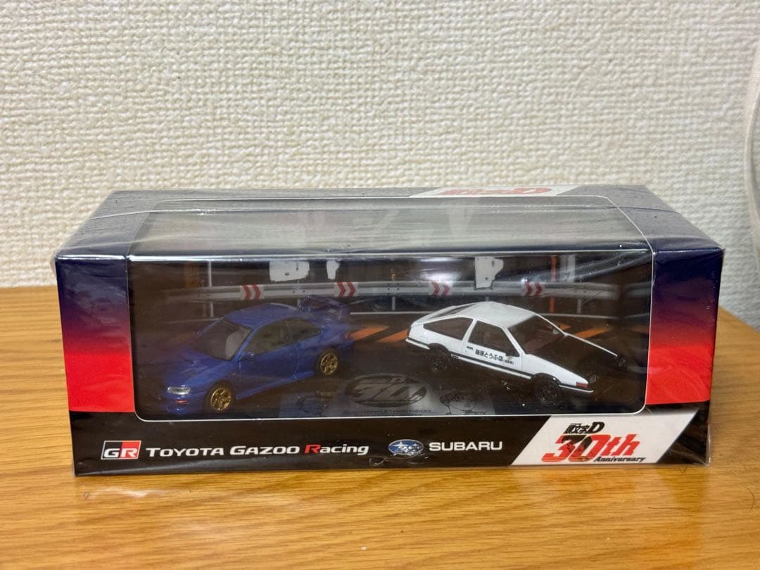頭文字D 30th トレノ&インプレッサ富士スピードウェイ1500 限定ミニカー