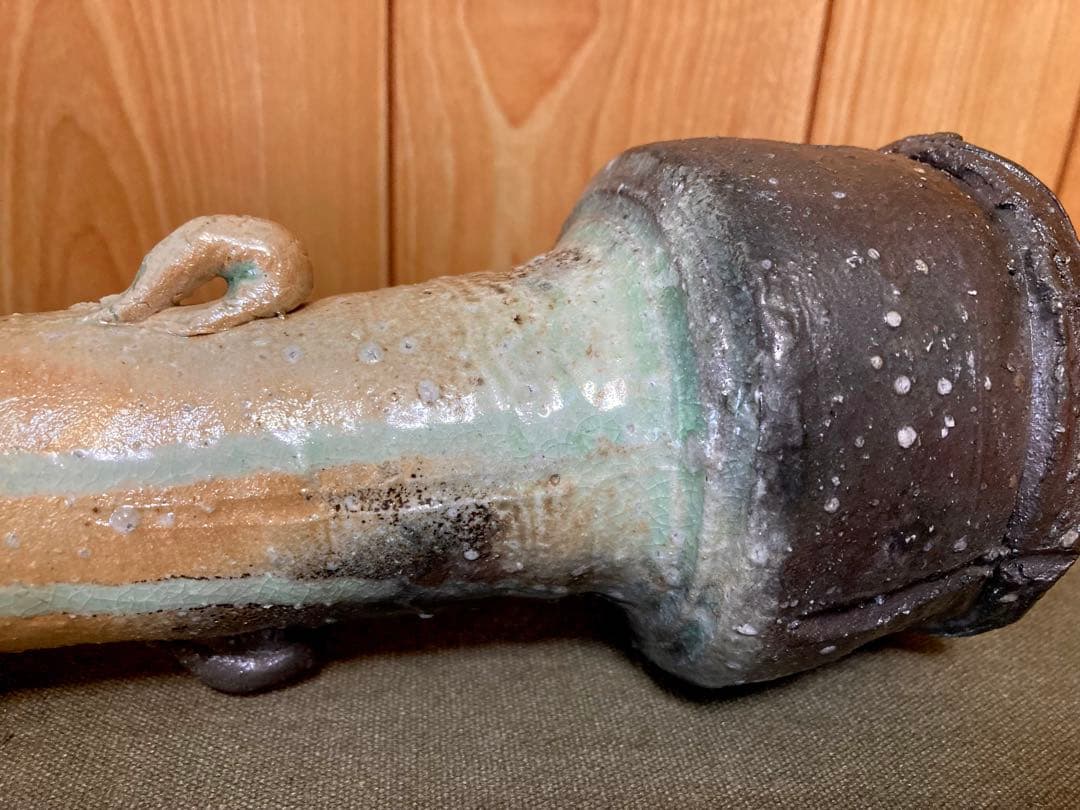 谷本景 伊賀花入 (検索 辻村史朗 古谷和也 細川護煕 古伊賀 谷本貴