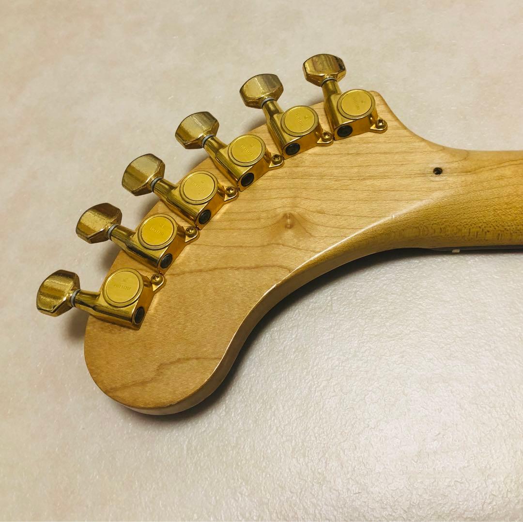 【美品】ZO-3C メタリックパープル アンプ内蔵ミニギター ヘッドフォン端子！