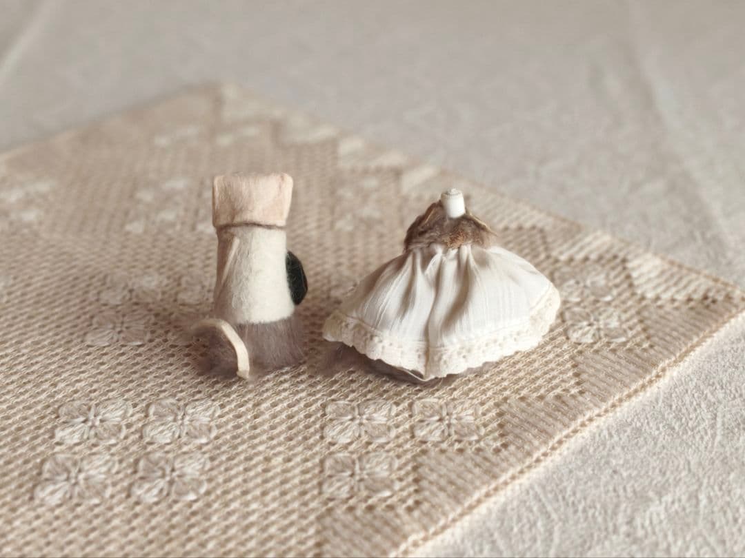 * vintage figure ✙ * 赤十字の ネズミさん SET