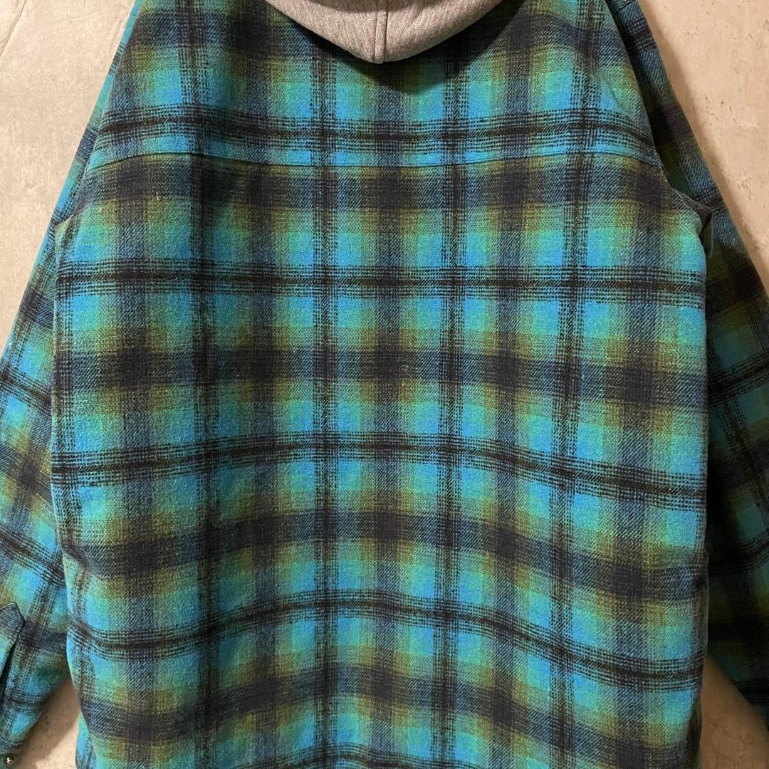 Burtonバートンスキーウェアスノーボードジャケットパーカー水色黒チェック柄