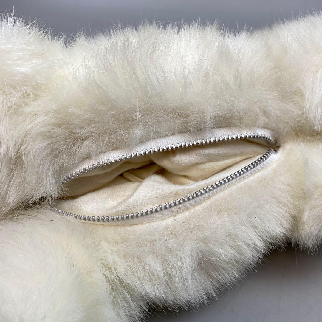 激レア！80s ビンテージ 日本製 吉徳 昭和レトロ 白猫 ぬいぐるみ11