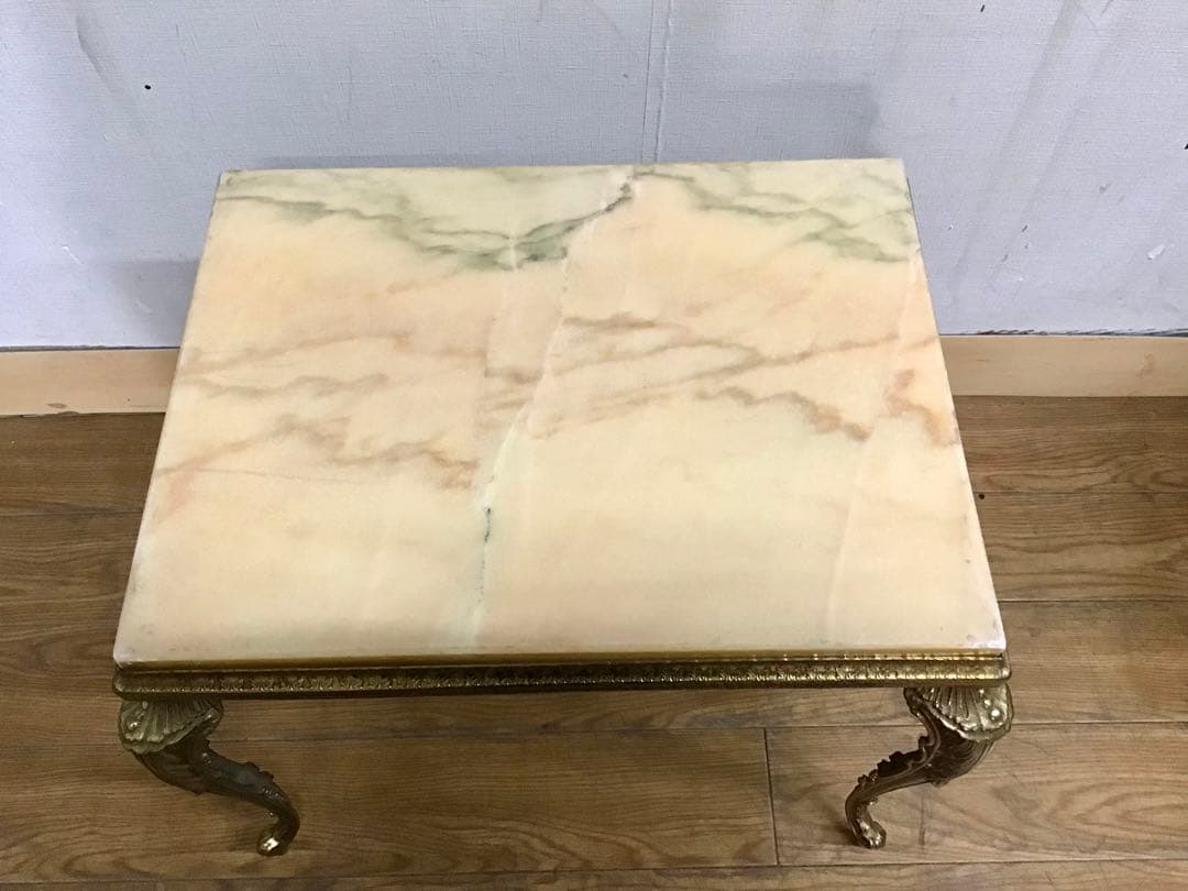 hata☆管367☆ロイズアンティークス☆マーブルトップ☆ネストテーブル